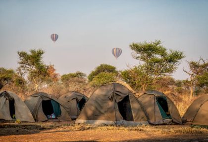 Serengeti camping experience