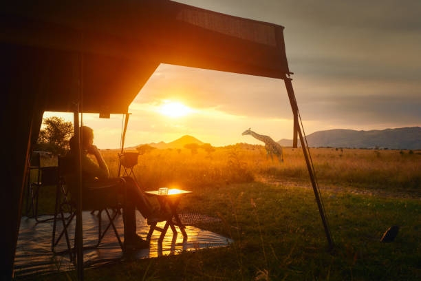 sunset in Tanzania