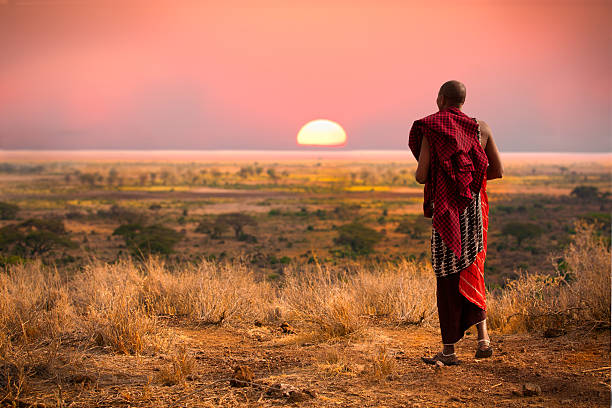 sunset in Tanzania