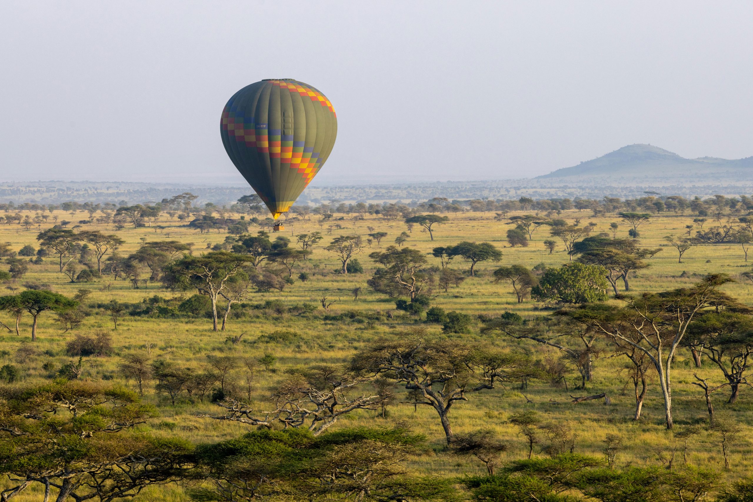 hot air balloon safari